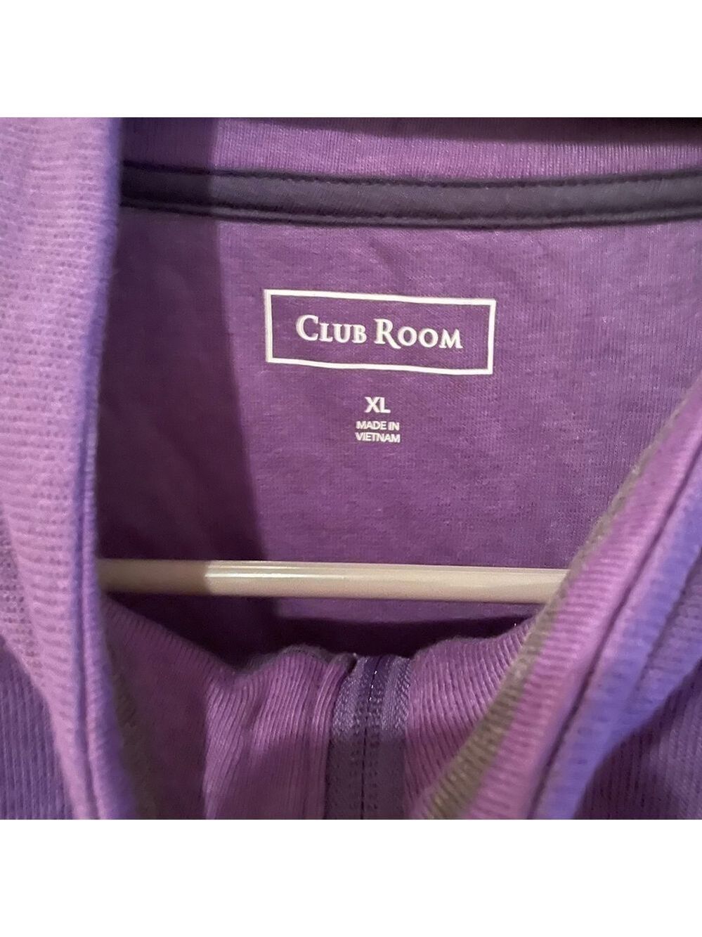 Club Room Ls French Rib In Dark Fig — image 6 of 8